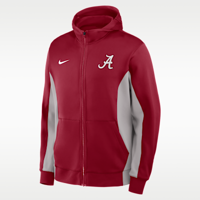 Alabama Courtside Men's Nike Dri-FIT College Full-Zip Jacket. Nike.com